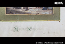 Henry Thomas Schäfer (1833-1916), "Münster Westphalia", Öl auf ...