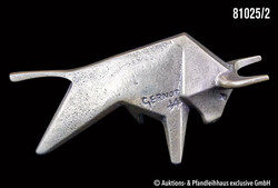 Gernot Rumpf (1941 Kaiserslautern - ebd. 2025) Kleiner Stier, Bronze, ...