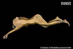 Fritz Bermann Junge Frau sich lasziv räkelnd, erotische Wiener ...