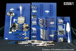 Umfangreiches Robbe &amp; Berking Besteck "Alt Faden", 162 Teile, ...