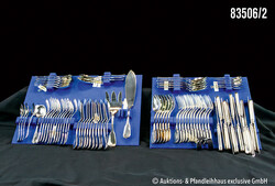 Umfangreiches Robbe &amp; Berking Besteck "Alt Faden", 162 Teile, ...