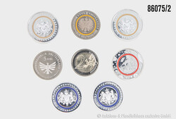 BRD / Kroatien Konvolut 8 Münzen, 5x Unser Sonnensystem Planeten, 2x ...