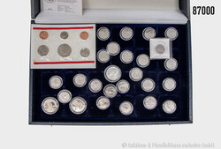 USA Konvolut Gedenkmünzen insgesamt 25 Stück, 22x Quarter Dollar, ...