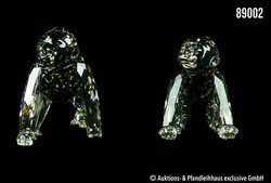 Swarovski Kristallfiguren Gorillajungen, Jahresedition 2009 SCS, ...