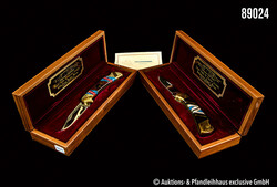 2 Klappmessern Buck-Custom Klappmesser, Hand-Made by Navajo Artists ...