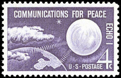 1960, 4¢ Echo I (Scott 1173), o.g., never hinged, Superb, with 2014 ...