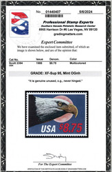 1988, $8.75 Eagle & Moon (Scott 2394), o.g., never hinged, Extremely ...