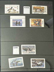 State Duck stamps, 1970's-2000's, an accumulation, featuring many of ...