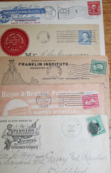 1857-1920, a group of 170 advertising and fancy cancel covers. ...