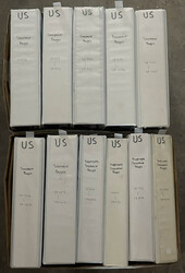 Commemorative Panels, 1994-2001, an accumulation (Scott C431//CP640), ...