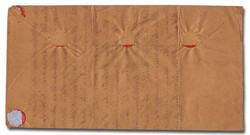 1852, 3¢ Washington, dull red, type I (Scott 11), two covers both ...