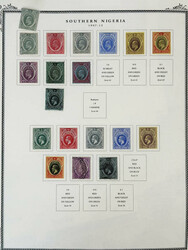 Nigeria: Northern Nigeria, 1901-12, a mostly mint collection, ...