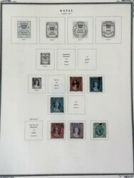 South African States: Natal, 1857-1909, a mint and used collection, ...