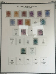 South African States: Orange River Colony, 1868-1908, a mainly mint ...