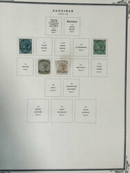 Zanzibar, 1895-1963, a clean and attractive mint collection, hinged ...