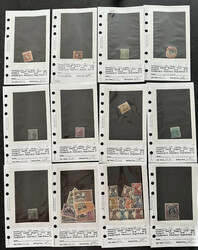 India, 1854-1953, a dealer's stock of mint and used, housed on stock ...