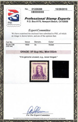 1933, 3¢ Georgia Bicentennial (Scott 726), o.g., never hinged, ...