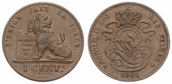 40.40.120.20: Europe - Belgium - Kingdom of Belgium - Leopold II, 1831 - 1865