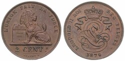 40.40.120.20: Europe - Belgium - Kingdom of Belgium - Leopold II, 1831 - 1865