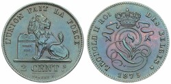 40.40.120.20: Europe - Belgium - Kingdom of Belgium - Leopold II, 1831 - 1865