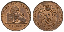40.40.120.20: Europe - Belgium - Kingdom of Belgium - Leopold II, 1831 - 1865