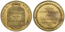 40.40.120.10: Europe - Belgium - Kingdom of Belgium - Leopold I, 1831 - 1865