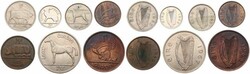 Ireland, Republic, Good lot with 7 different older circulation type ...