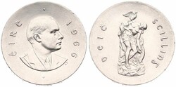 Ireland, Republic, 10 Shilling Silver 1966, 50th Anniversary of the ...