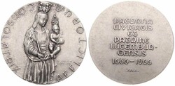 Luxembourg, Grand Duchy, Jean, Medal (40 Francs) in Silver 1966 by N. ...