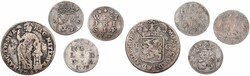 Netherlands, Mixed Provinces, Nice lot with 4 ancient silver Dutch ...
