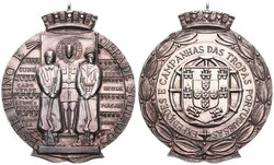 Portugal, Republic, Medal in Silver Plated ND (ca 1946), ...