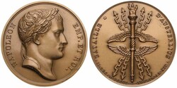 France, Republic, Medal in Bronze 1974 (Restrike) by Andrieu, ...