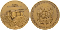 France, Republic, Medal in Bronze 1981 by J. Paryski, Official Unesco ...