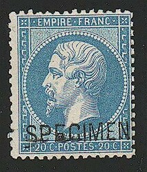 2565020: France Empire Dentelé 1862