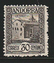 1675: Andorra Spanish Post