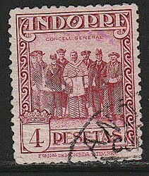 1675: Andorra Spanish Post