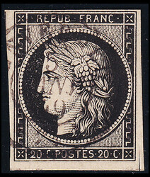 2565010: France Cérès 1849 - Cancellations and seals