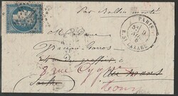 446810: Aviation, montgolfière, le ballon courrier