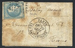 446810: Aviation, montgolfière, le ballon courrier