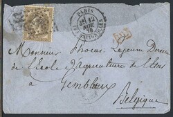 446810: Aviation, montgolfière, le ballon courrier