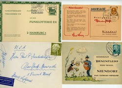 1952/2004 - Bund/Berlin, Konvolut von ca. 115 Bedarfs- und ...