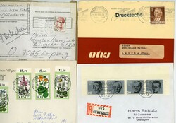 1952/2004 - Bund/Berlin, Konvolut von ca. 115 Bedarfs- und ...