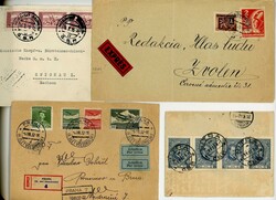 Tschechoslowakei - 1918/56, schönes Konvolut von 35 Bedarfs- und ...