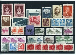 China Volksrepublik - 1949/65, Collection auf 12 Steckkarten ohne ...