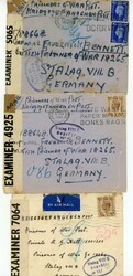 Grossbritannien - 1941, 3 Kriegsgefangenenpost-Briefe nach ...