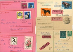 Albanien - 1911/32, Lot von 12 meist ungebrauchten Ganzsachen, dabei ...