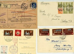 Schweiz - 1859/1965, Collection von ca. 61 Belegen, meist vor 1930, ...