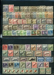 Ungarn - 1888/1970, umfangreiche Sammlung von einigen hundert Werten, ...