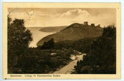 Bornholm (Dänemark) - 1912, AK "Hammershus Ruiner", rücks. Freim ...