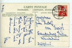 Clarens (Schweiz) - 1911, color. AK "Clarens, la petite ile", rücks. ...